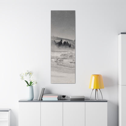 Mammoth Hot Springs Canvas Gallery Wraps 20″ x 60″ 1.25"