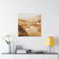 San Gabriel Dirt Fill Dam #1 Canvas Gallery Wraps Printify