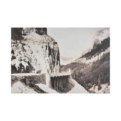 Golden Gate Canyon Colorado Satin Canvas Stretched