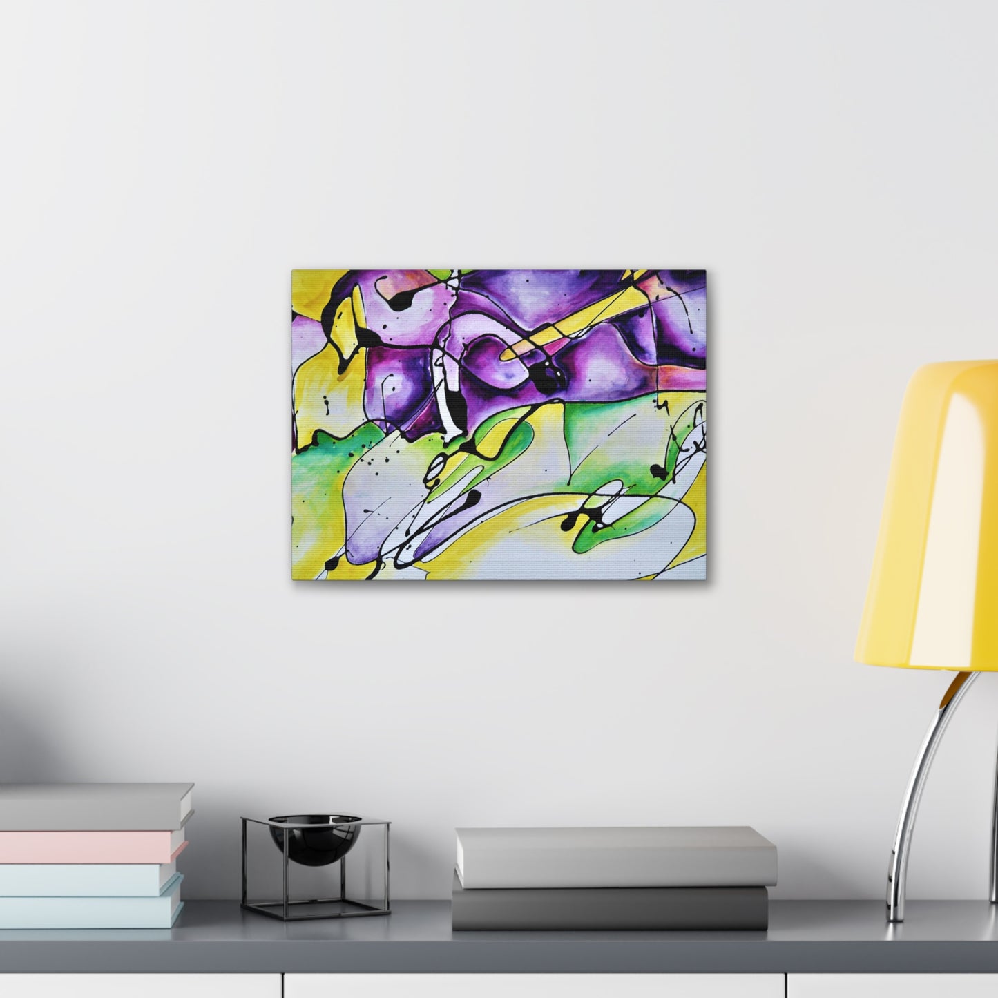 Purple Mountains Canvas Gallery Wraps