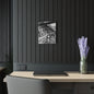 Black & White Urban Graffiti Acrylic Print — Industrial Alley Wall Art French Cleat - 11″ x 14″ (Vertical) 0.25'' - Home Decor