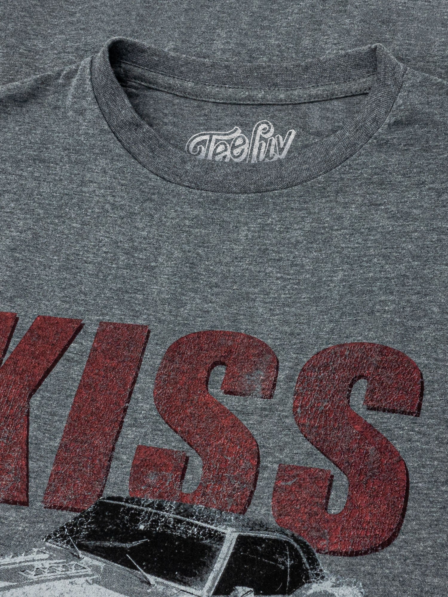 Kiss My SS Chevrolet Camaro T-Shirt - Gray- Tee Luv- {{Product type}}