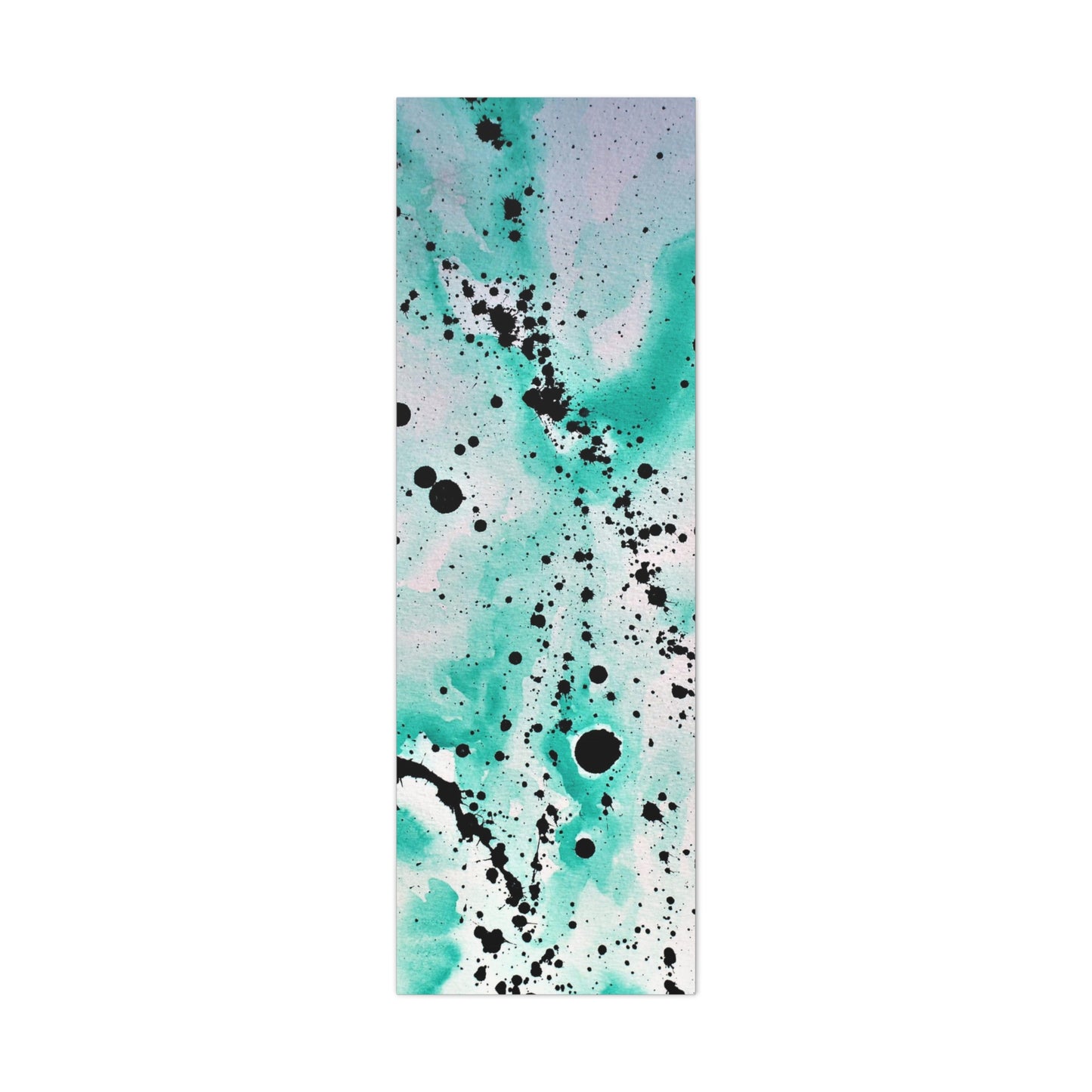 Teal Burst Canvas Gallery Wraps