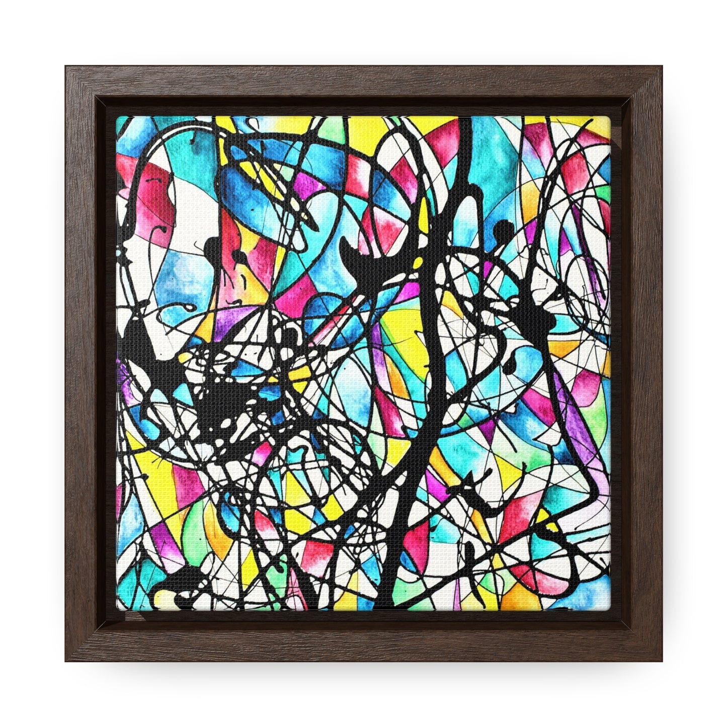 Kaleidoscope Gallery Canvas Wraps, Square Frame