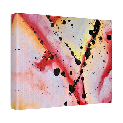 Red Hot Love Stretched Canvas