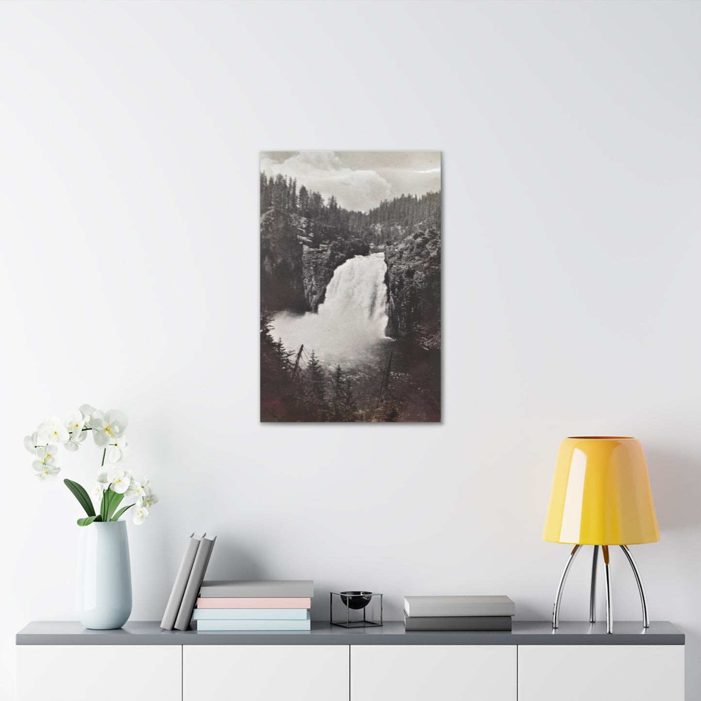 Upper Falls Yellowstone Canvas Gallery Wraps