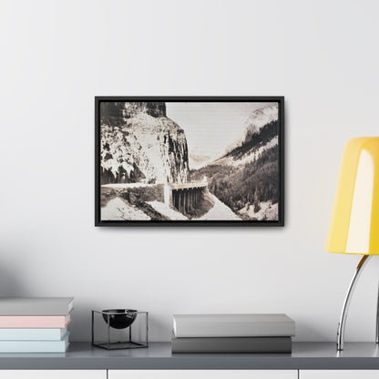 Golden Gate Canyon Colorado Gallery Canvas Wraps Horizontal Frame 18″ x 12″ Black Premium Gallery Wraps (1.25″)