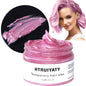 Pink Temporary Hair Color Wax Natural - Red - hair color