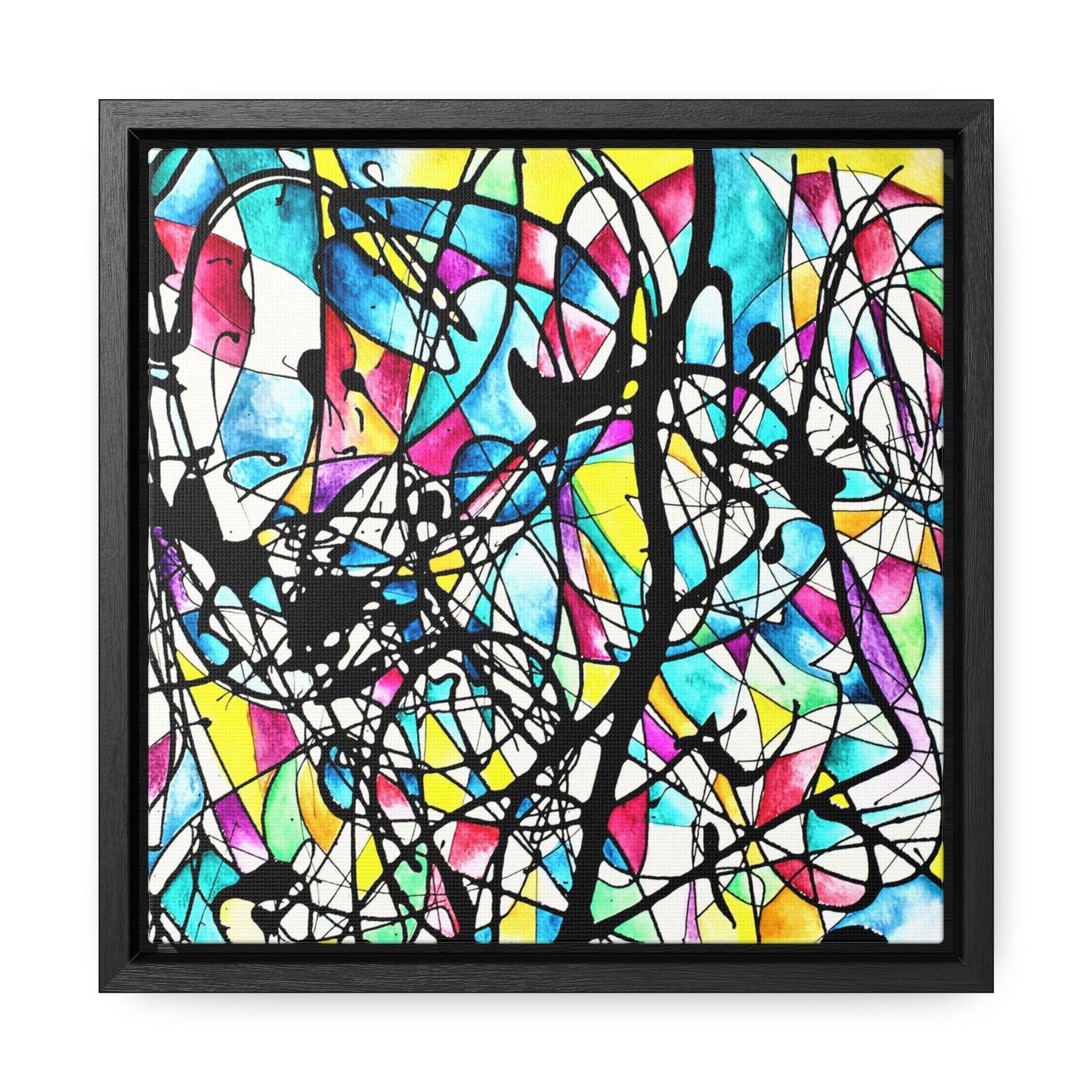 Kaleidoscope Gallery Canvas Wraps, Square Frame