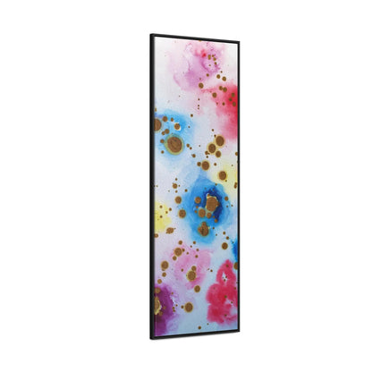 Purple Swirl Gallery Canvas Wraps, Vertical Frame