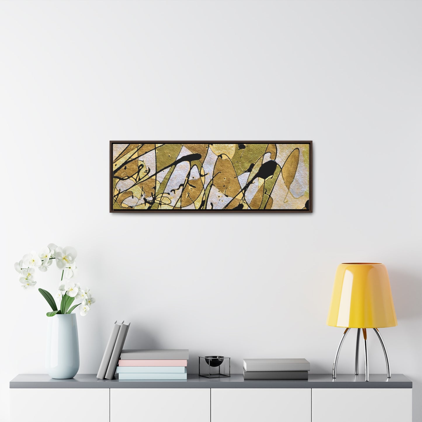 Gold Rush Gallery Canvas Wraps, Horizontal Frame