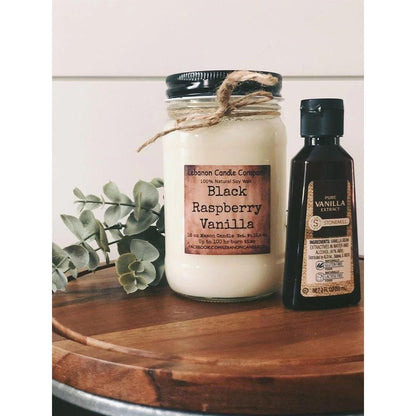 Black Raspberry & Vanilla Candle - - Candles & Melts
