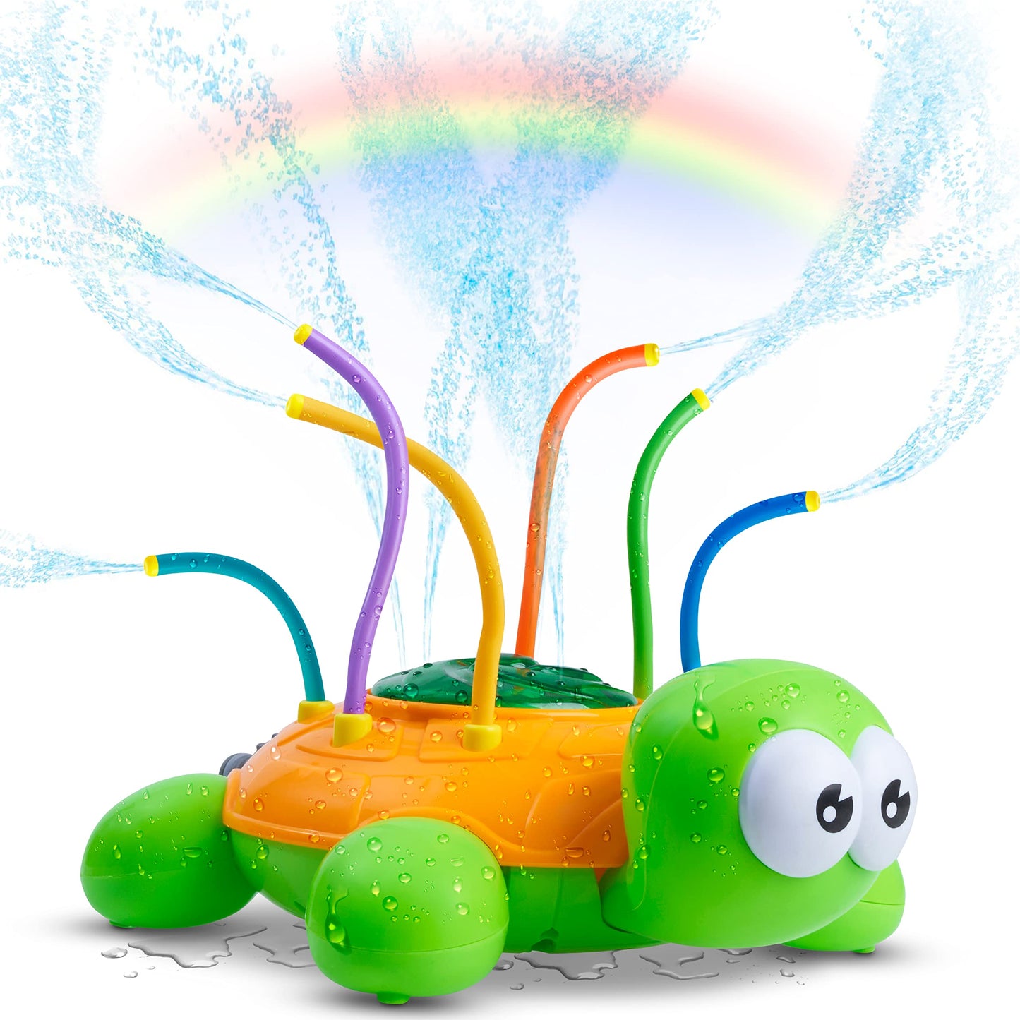 Chuchik Spinning Turtle Water Sprinkler - Turtle - sprinkler toy