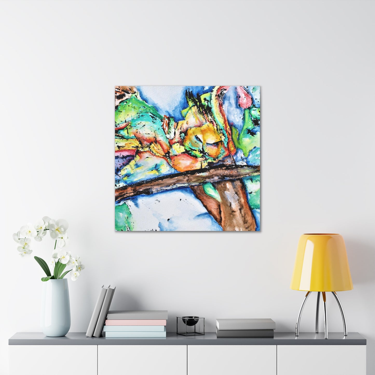 Owl In Flight Canvas Gallery Wraps