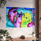 Cat Dog Fine Art Posters 36" x 24" (Horizontal) Matte