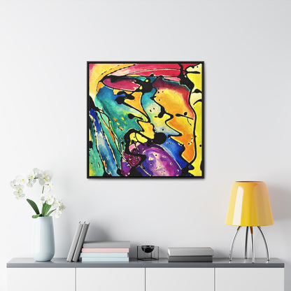 Sing Gallery Canvas Wraps, Square Frame