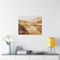 San Gabriel Dirt Fill Dam #1 Canvas Gallery Wraps Printify
