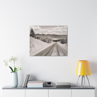 Western Road Canvas Gallery Wraps 30″ x 24″ 1.25"