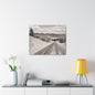 Western Road Canvas Gallery Wraps 30″ x 24″ 1.25"