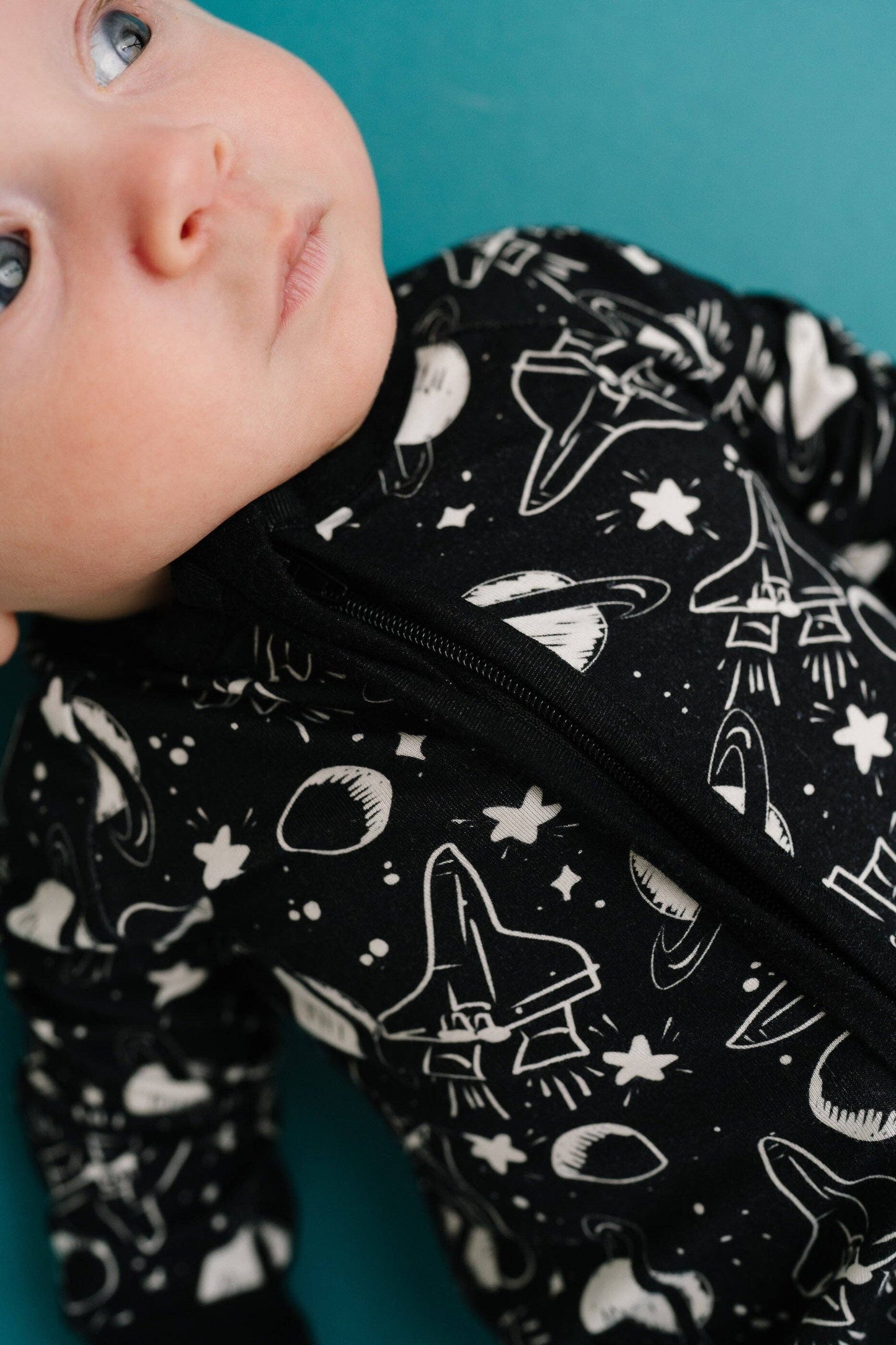 Outer Space Bamboo Sleeper- Emerson+Ivory- {{Product type}}