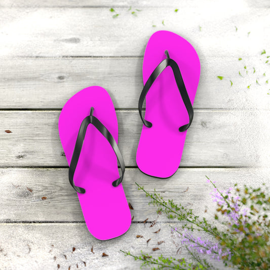 Razzle Dazzle Rose Flip Flops