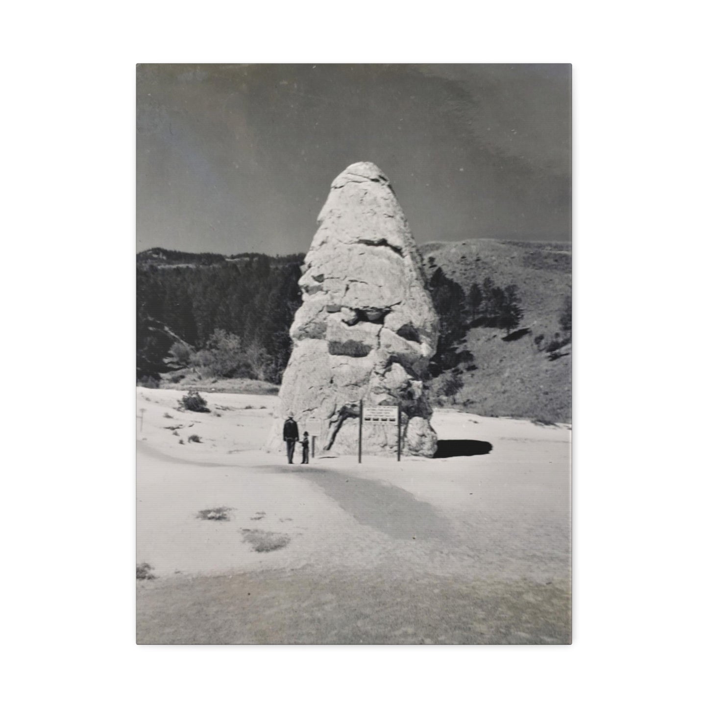 Liberty Cap Yellowstone Stretched Canvas