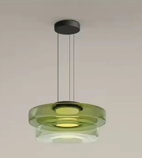 Dining Light - Double Green 35×22cm - light