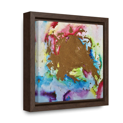 Through The Vapor Gallery Canvas Wraps, Square Frame