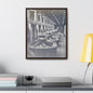 Boulder Dam Powerhouse Gallery Canvas Wraps Vertical Frame 16″ x 20″ 1.25" Walnut