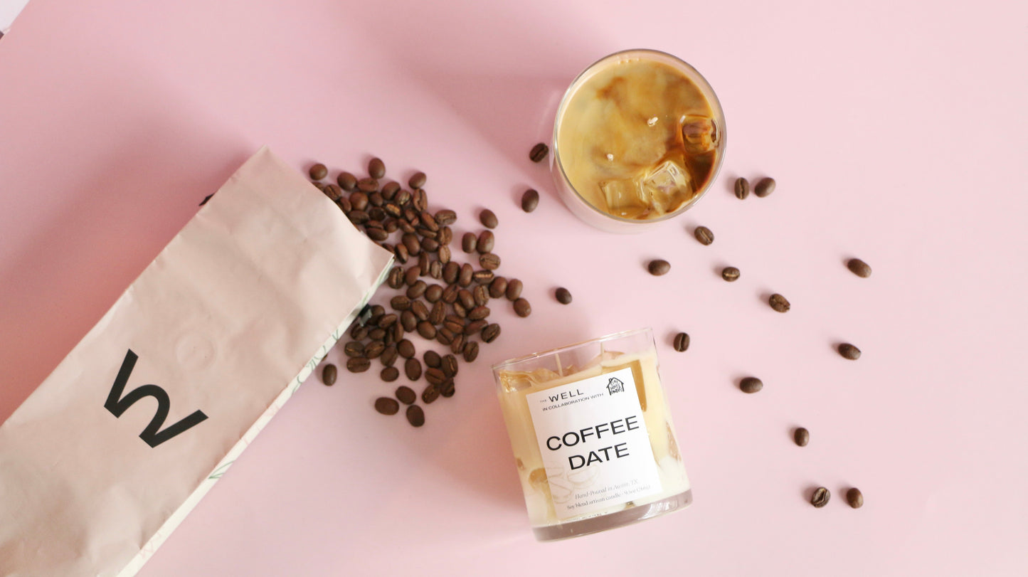 Coffee Date Container Candle - - Candles