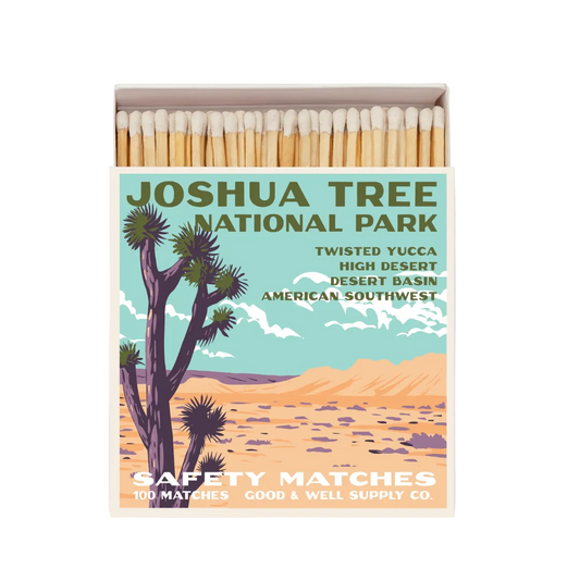 Joshua Tree Vintage National Park Cabin Matches - - matches