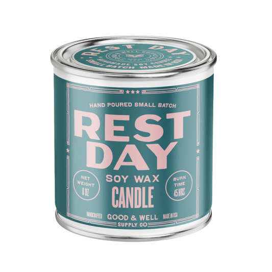Rest Day Happy Place Candle - - Candles