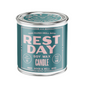 Rest Day Happy Place Candle - - Candles
