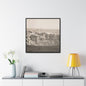 The Pinnacles Gallery Canvas Wraps Square Frame 30″ x 30″ Premium Gallery Wraps (1.25″) Black