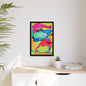 Kool Kid Matte Canvas Framed - Kia Day Design