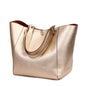 Vintage Womens Bucket Handbag Set - Grey - handbag