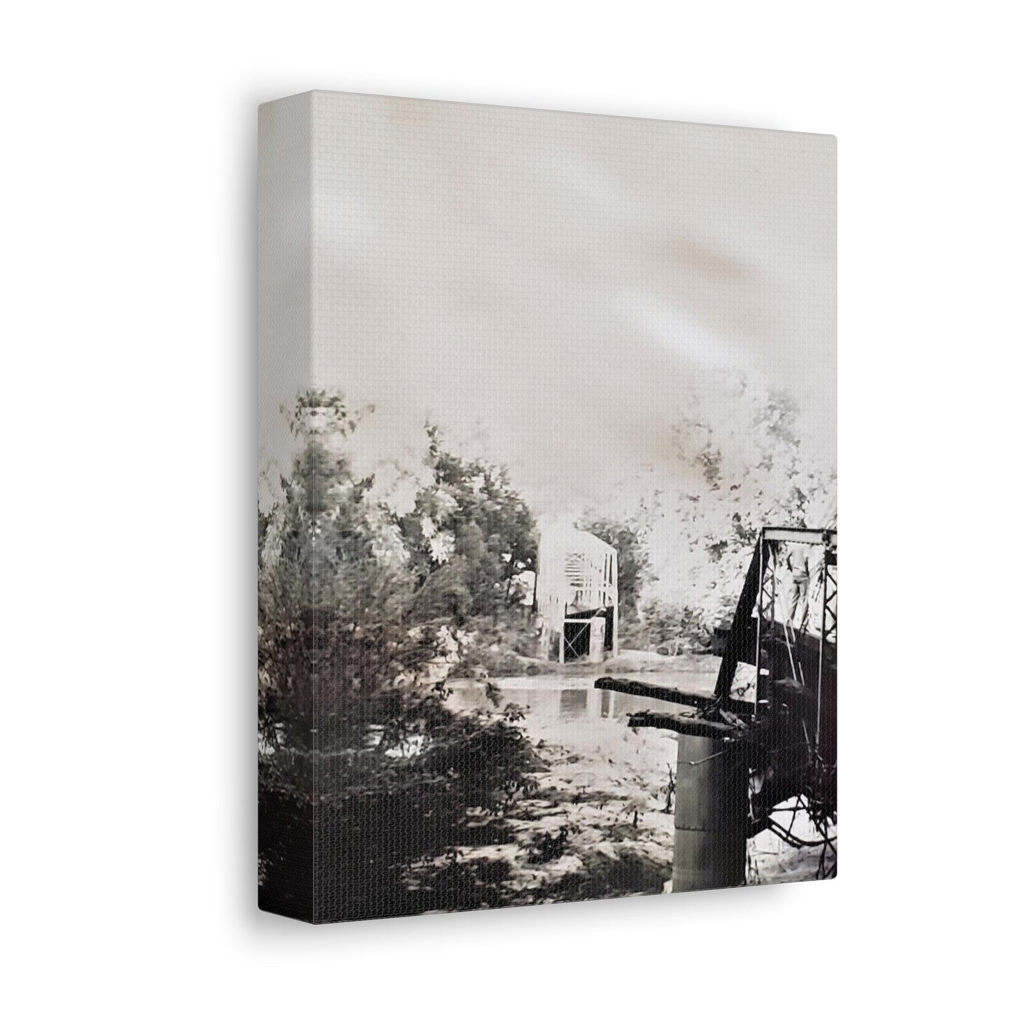 Bridge Stretched Canvas