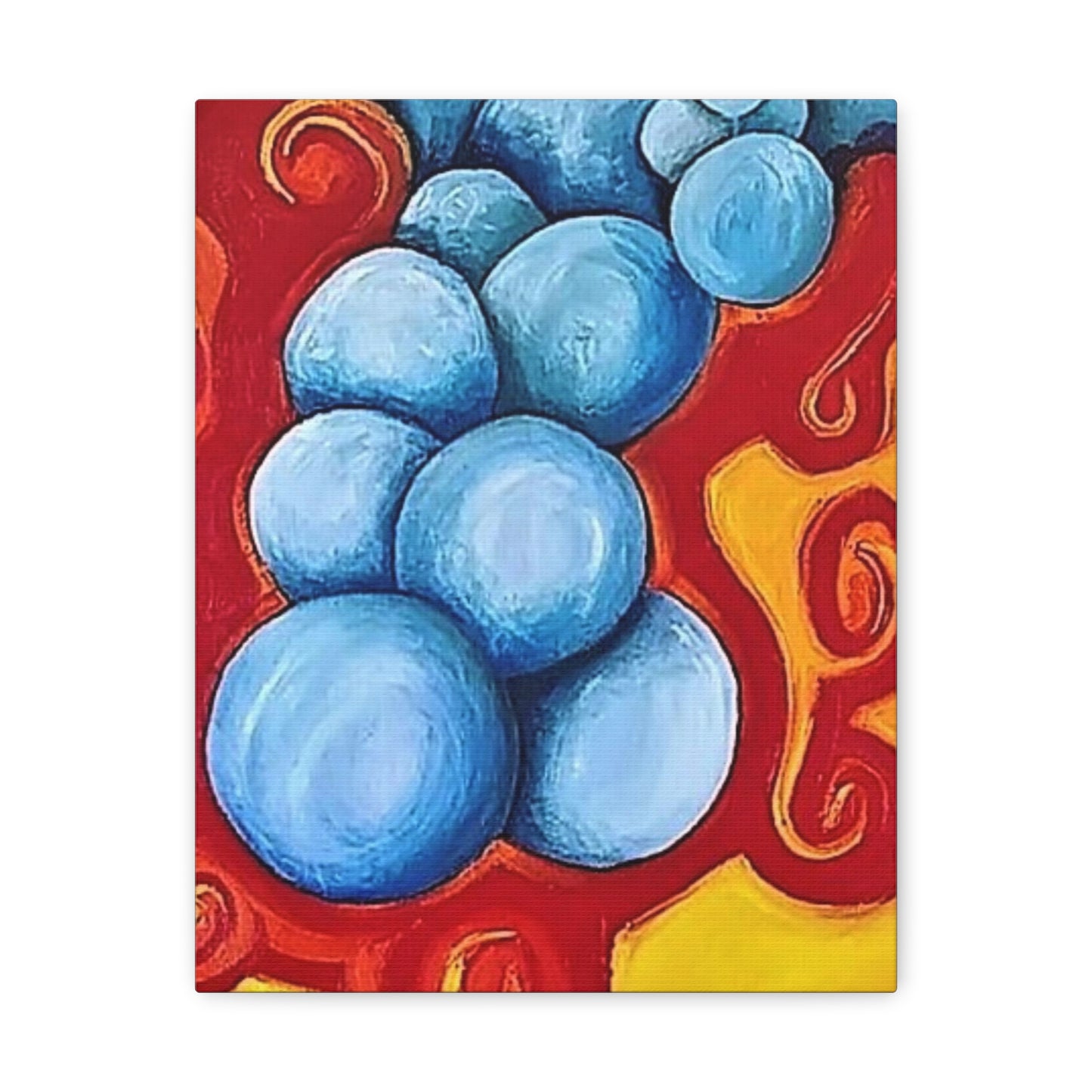 Blue Balls Canvas Gallery Wraps