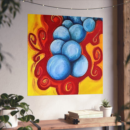 Blue Balls Fine Art Posters