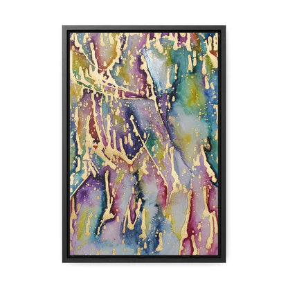 Purple Rain Gallery Canvas Wraps, Vertical Frame 12″ x 18″ Premium Gallery Wraps (1.25″)