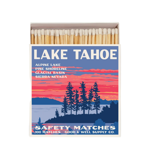Lake Tahoe Vintage National Park Cabin Matches - - matches