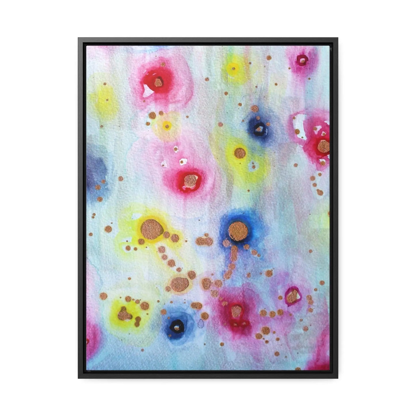 Raining Blooms Gallery Canvas Wraps, Vertical Frame 18″ x 24″ Premium Gallery Wraps (1.25″)