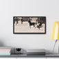 Carriage Ride Gallery Canvas Wraps Horizontal Frame 20″ x 10″ Black Premium Gallery Wraps (1.25″)