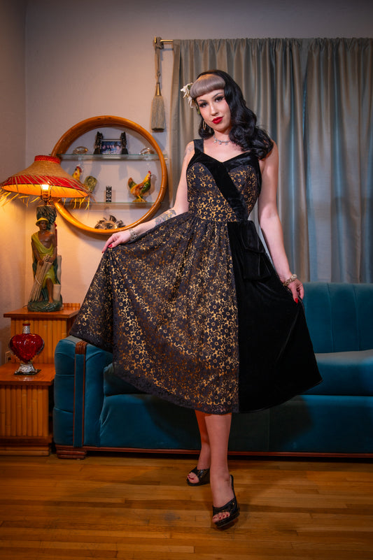 The Sweetheart Lace Dress in Black - - Dress