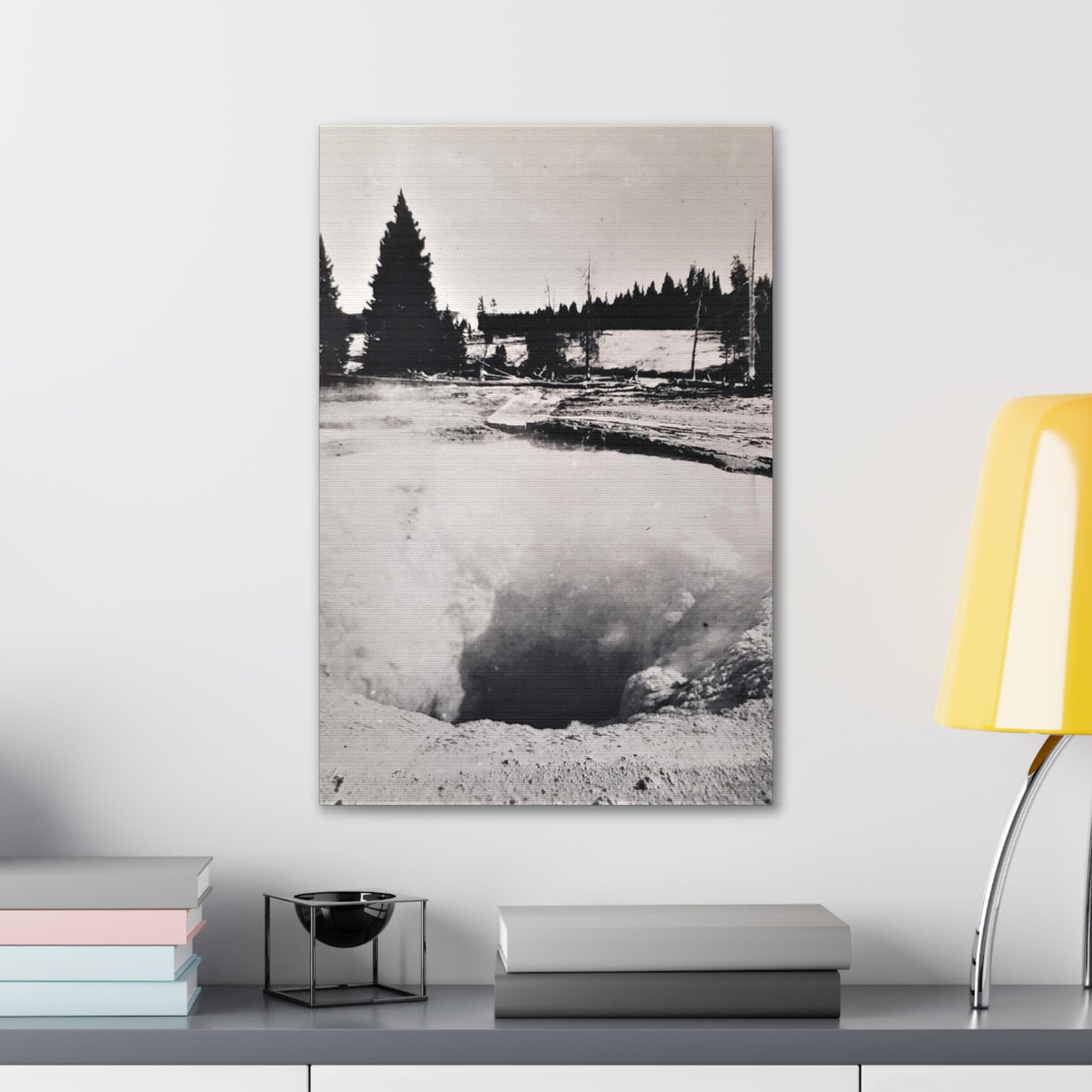 Morning Glory Pool Yellowstone Canvas Gallery Wraps