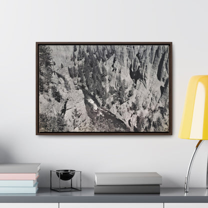 Cleopatras Needle Gallery Canvas Wraps Horizontal Frame 24″ x 16″ Walnut 1.25"