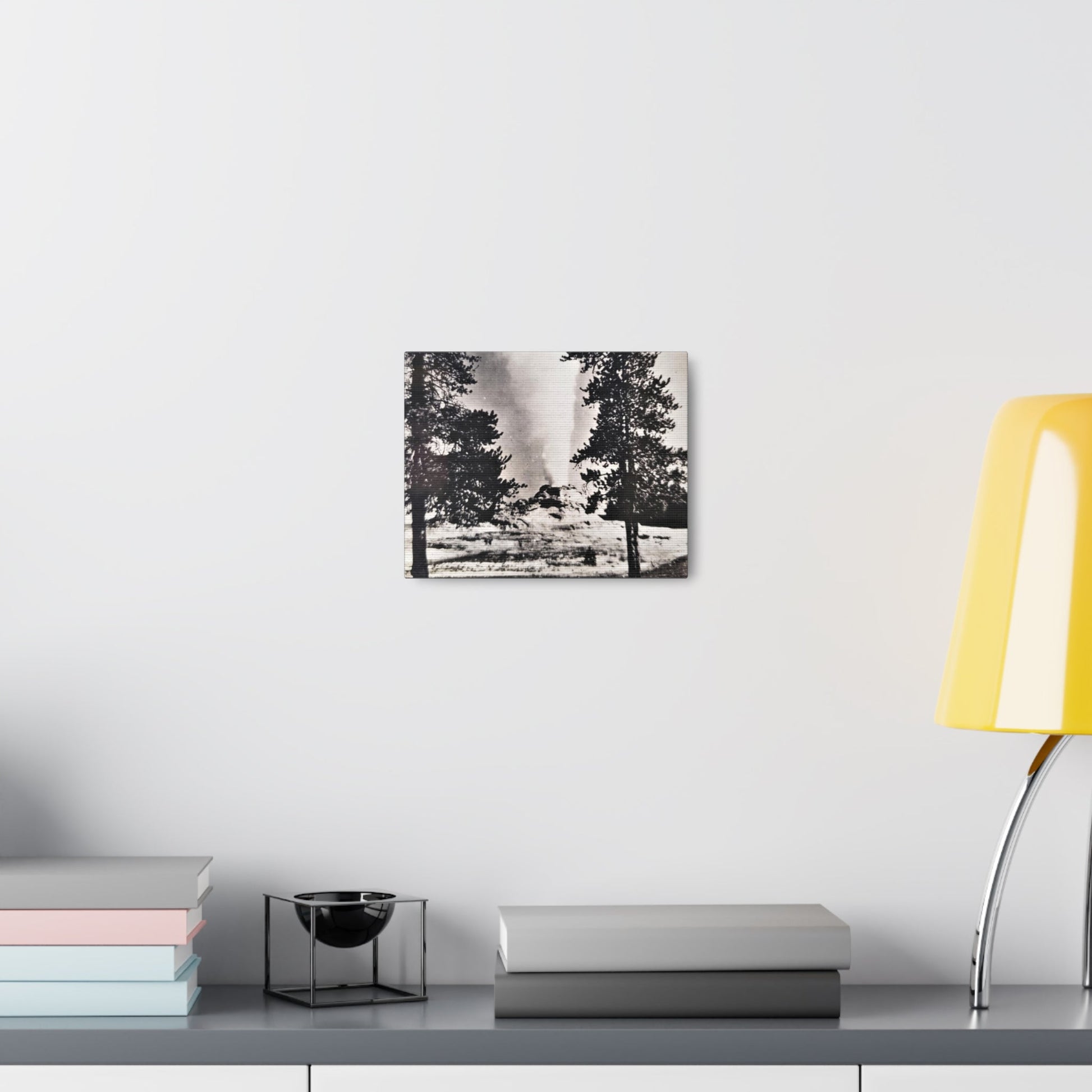 Castle Geyser Yellowstone Canvas Gallery Wraps - 10″ x 8″ 1.25" - Canvas
