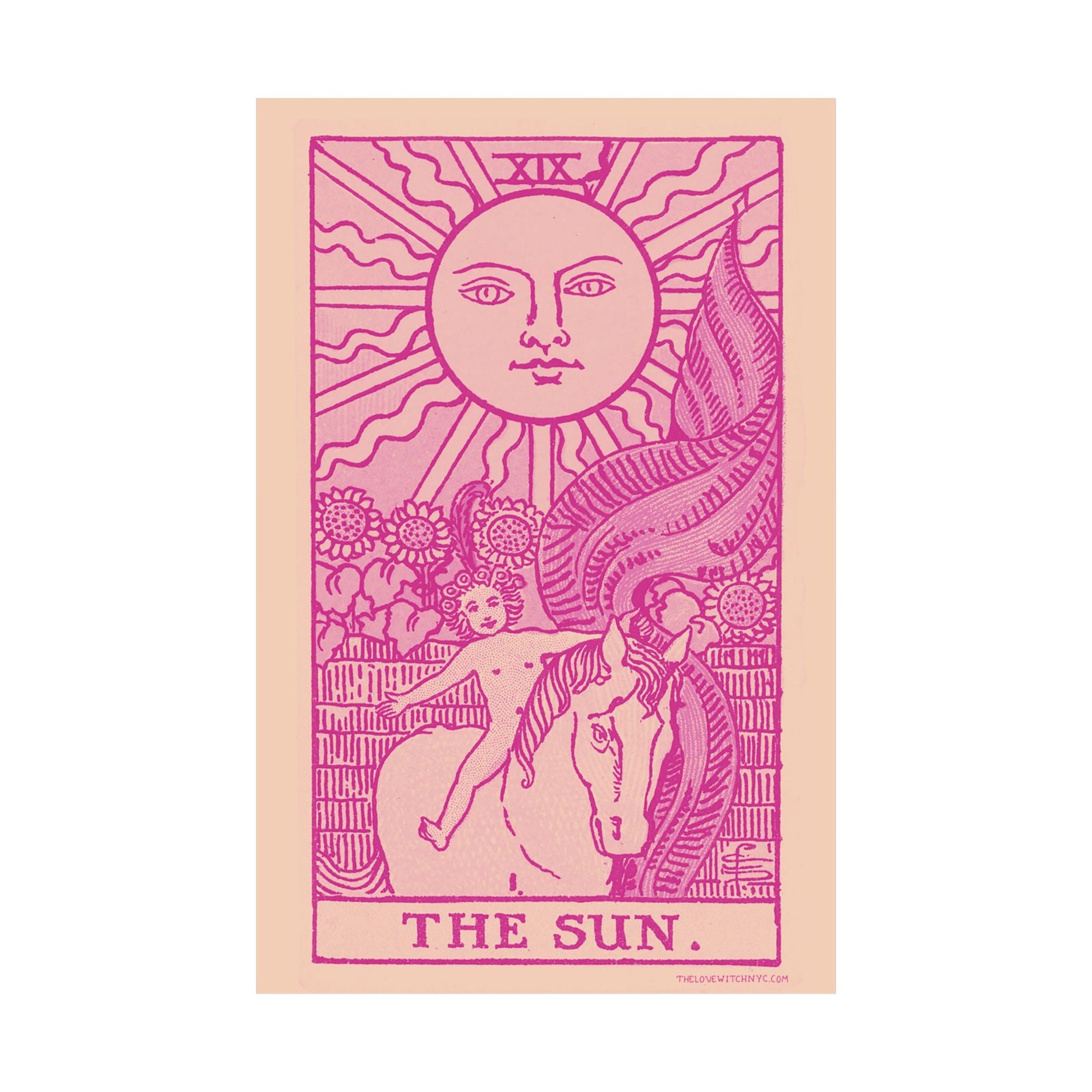 The Sun Tarot Card Poster by The Love Witch - 11" x 17" Matte - Poster