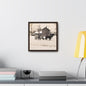Milk Man Gallery Canvas Wraps Square Frame 12″ x 12″ Premium Gallery Wraps (1.25″) Walnut