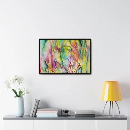 Acid Face Gallery Canvas Wraps, Horizontal Frame